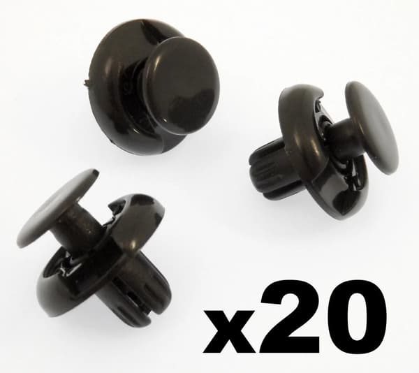20x Ford Transit V362 Custom- Rear panels back door interior trim lining clips