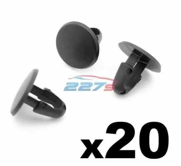 20x Bonnet Rubber Seal Clips, Fasteners for Engine Bay / Bonnet Seals, Toyota
