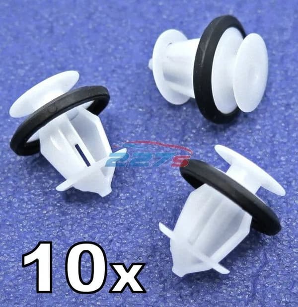 10x Plastic Trim Panel & Door Card Clips- Toyota 67773-0E020- Aygo, Corolla etc
