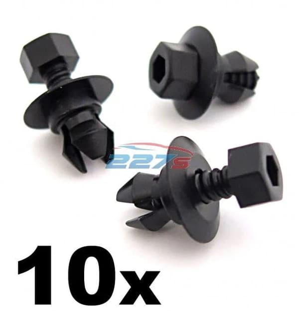 10x VW Passat, CC & Audi Q5 Sill Moulding & Side Skirt Trim Clips- 3C0853934