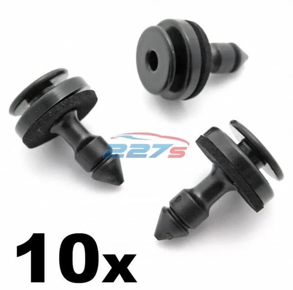10x Door Card Clips for Jaguar XJ (2003-2009) C2C14628 - Trim Panel & Door Panel