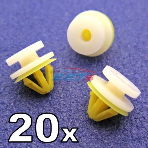 20x Door, Sill & Wheelarch Moulding Trim Clips- Land Rover Discovery, Freelander