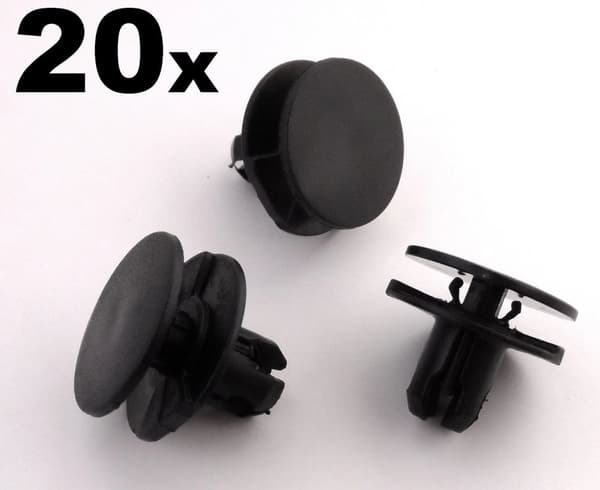 20x Honda Wheel Arch Lining Clips, Splashguard Clips, Inner Fender Clips