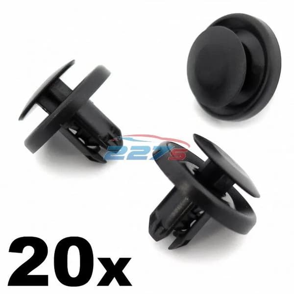 20x 8mm Wheel Arch Lining / Splashguard Clips for some Subaru Cars 909140068