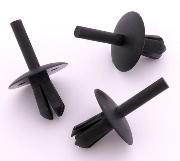 20x Wheel Arch Lining Trim Fastener Clips- to fit 5mm hole- BMW VW Audi Skoda