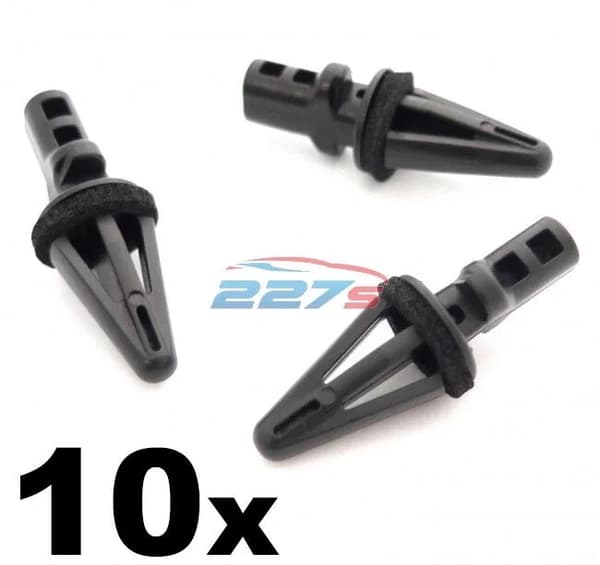 10x Plastic Rear Bumper Clips to fit Nissan Pathfinder, Armada & Infiniti QX56