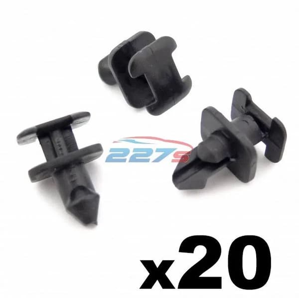 20x BMW 5 7 Series E32, E34, Z1 Windscreen Cowl & Scuttle Panel Trim Clips