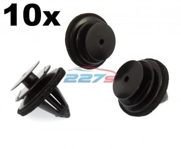 10x Door Card & Interior Trim Clips for Nissan Qashqai J10 (2006-13)