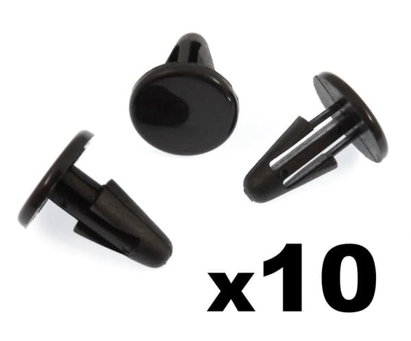 10x Honda Plastic Trim Clip- Windscreen Cowl, Wheel Arch Linings & Brake Shields