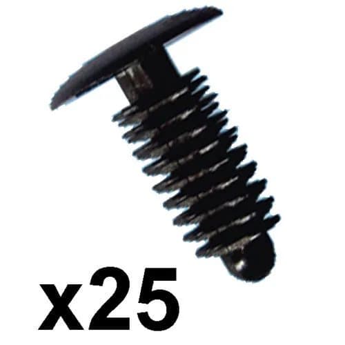 25x Honda S2000 Boot Lining, Carpet and Interior Trim Clips