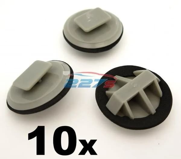 10x Plastic Trim Clips for Mazda Sill Moulding / Rocker Cover Trim Clips