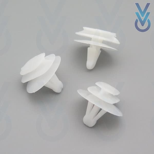 10x Side Body Moulding Strip Trim Clips for some Renault Clio, Megane, Scenic