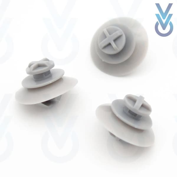 10 Pcs Car Side Skirt Sill Guard Moulding Trim Fastener Clips For Honda - Foto 6