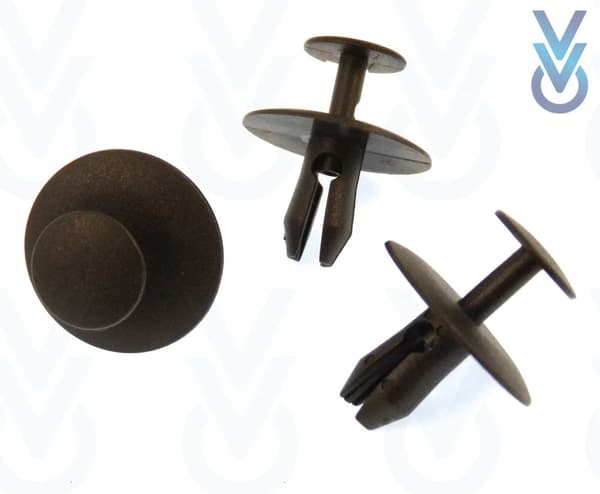 10x Interior Carpet & Upholstery Fastener Clips for some Peugeot 206