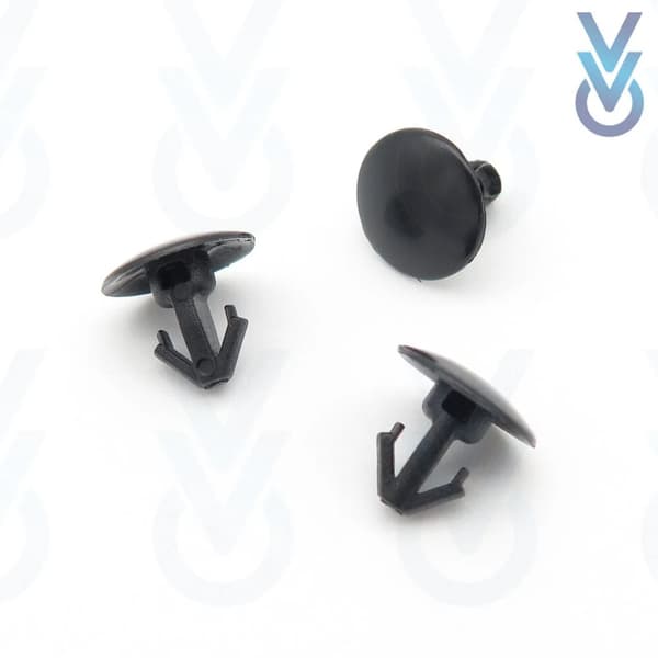 10x Rear Door Upper Weatherstrip Clips for some Nissan Qashqai, X-Trail