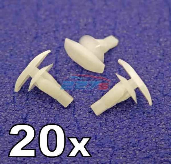 20x 6mm Weatherstrip & Rubber Door Seal Clips- Same as Honda 90651-S4N-003