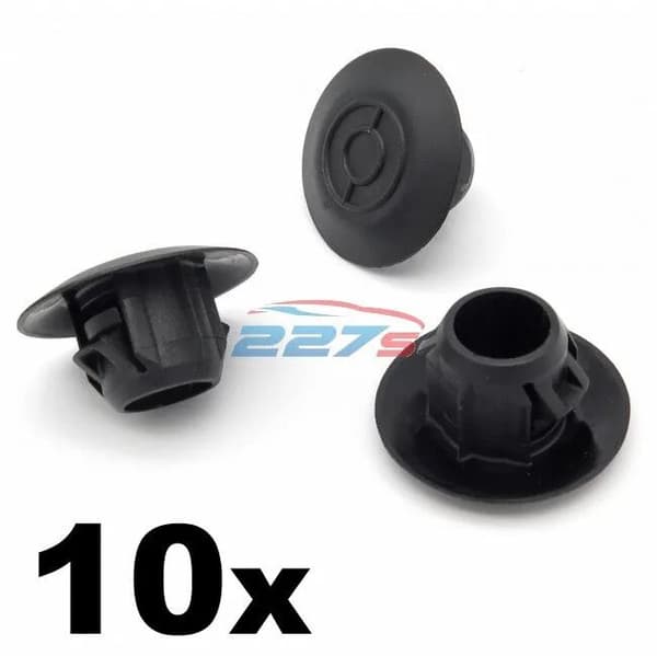 10x Sideskirt & Sill Moulding Plastic Clips for Toyota Land Cruiser and Prado