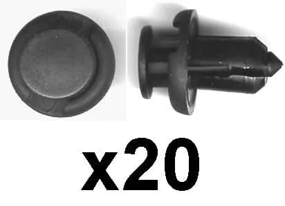 Honda Civic CRV Accord Integra Jazz HRV Bumper Clip x20