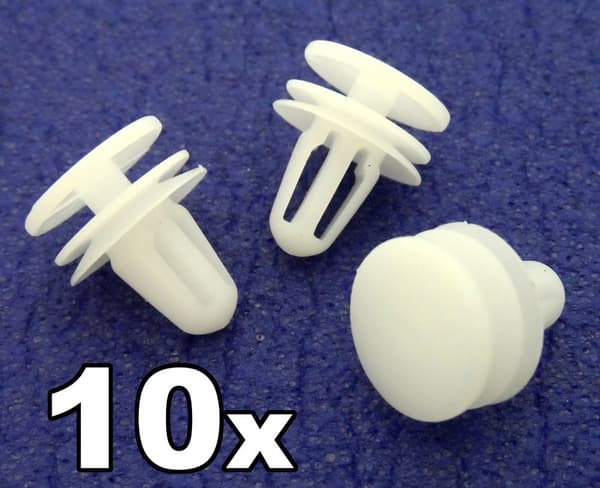 10x Peugeot Door Card Clips- Plastic Trim Retainers for Interior Door Panels