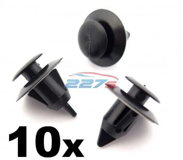 10x Land Cruiser Prado & GX470 Plastic Side Moulding Trim Clips