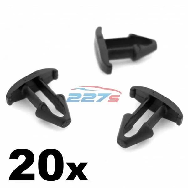 20x Radiator Grille - Rubber Bonnet Seal Clips- Toyota / Lexus 53145-60030