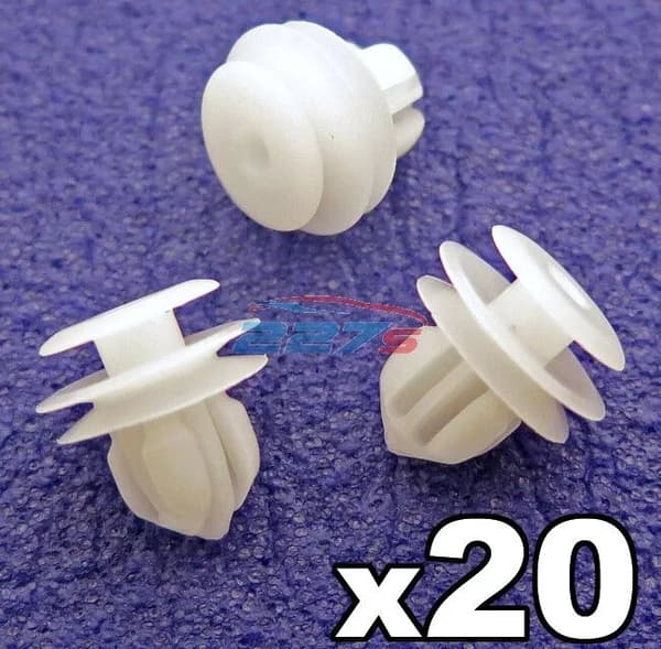 20x Pillar Trim Clips- For some Honda cars- Interior Trim Panel & Fascia Clips