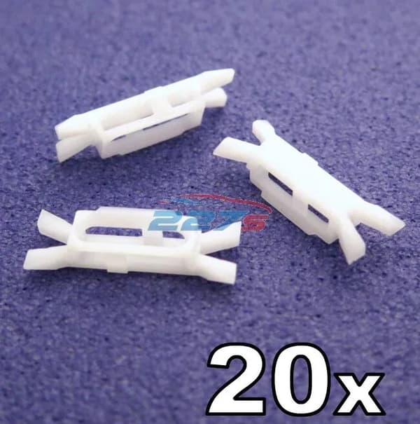 20x Fiat Strada & Palio Door Seal Clips- Fasteners for Rubber Gasket 7078732