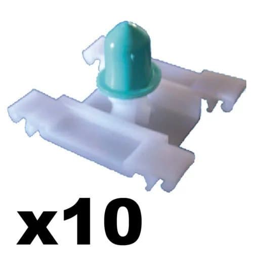 10x VW Volkswagen Golf Mk3 Door Trim Bumpstrip Clips