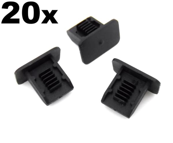 20x SEAT Plastic Trim Clips for Headlining, Roof Lining, Pillars & Interior Trim