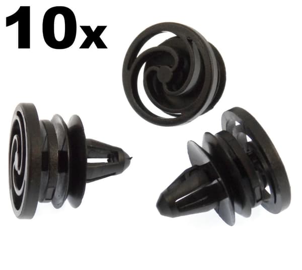 10x Seat Front & Rear Door Panel & Door Card Plastic Trim Clips- Trim Fasteners