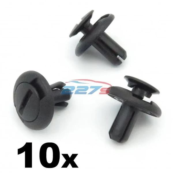 10x Engine Cover Clips & Radiator Grille Trim Clips- Fits some Subaru 90914-0063