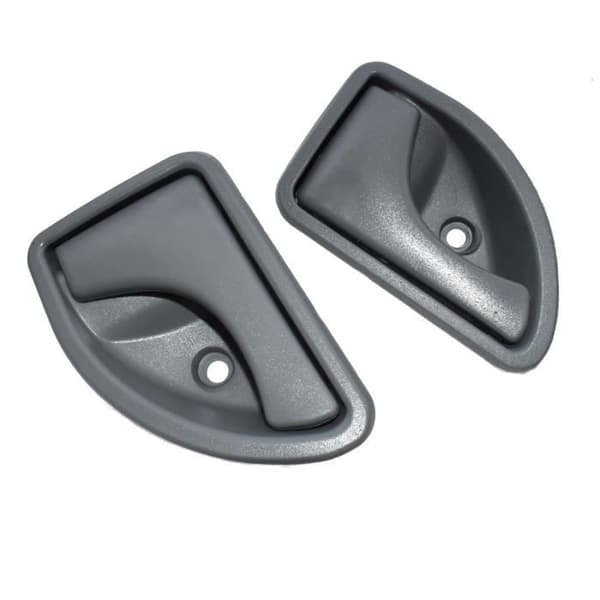 Grå innerdörrhandtag Vänster Fram Höger 8200247802 8200247803 för Renault 1997-2007 Kangoo / 1993-2007 twingo