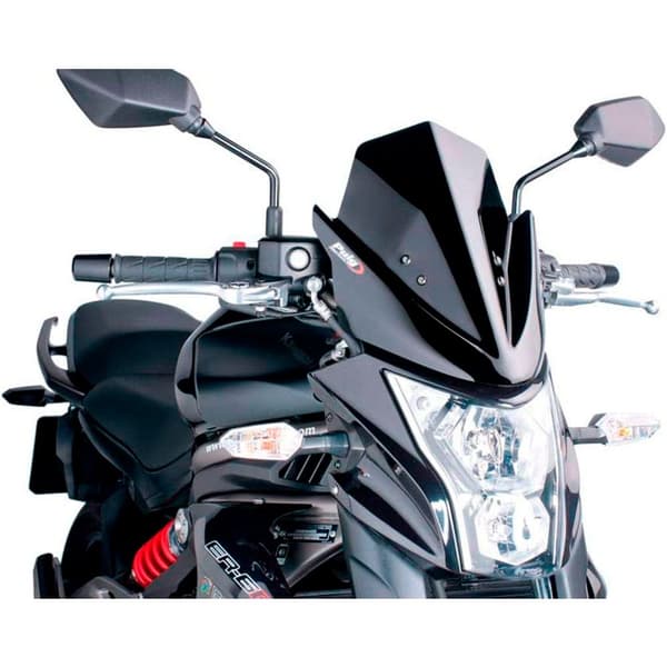 Puig Vindruta Kawasaki Er-carenabris New Generation Sport 6n Svart