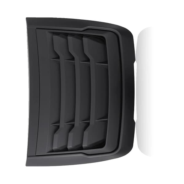 Motorhuvventilationsscoop, Matt Svart, ABS-material,huvudskop