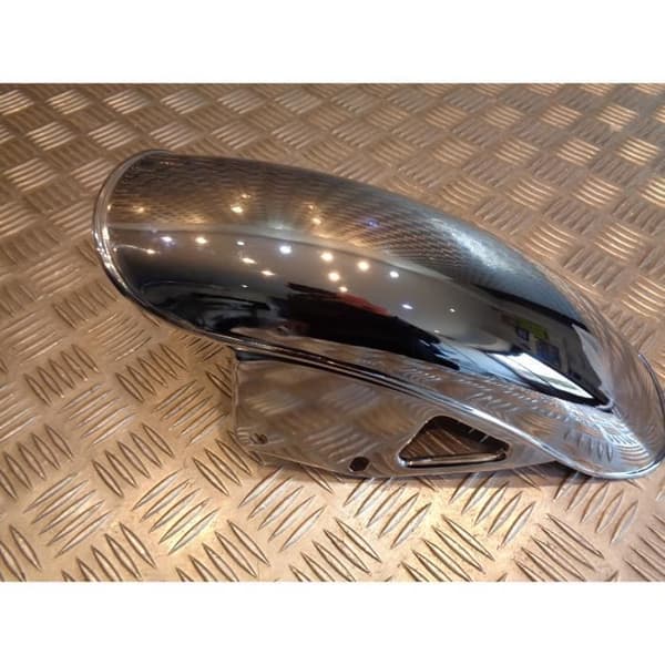 kort front stänkskärm krom universal motorcykel café racer bobber anpassad chopper neo klassisk vintage anpassningsbar