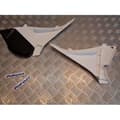 Miniatyrbild 2 av 4: kit 2 sidoskydd luftbox polisport 8403000001 motorcykel ktm 125 250 350 450 sx sx-f bihr PS318W02