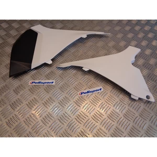 kit 2 sidoskydd luftbox polisport 8403000001 motorcykel ktm 125 250 350 450 sx sx-f bihr PS318W02