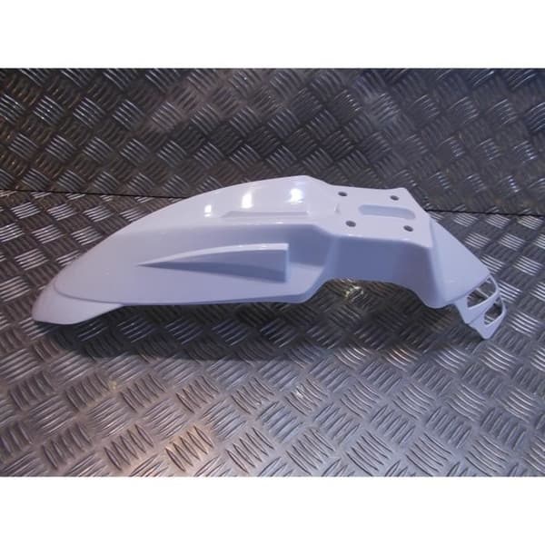 universal vit front stänkskärm anpassningsbar motorcykel supermotard enduro mecaboite am6 derbi ktm honda suzuki yamaha kawasaki cross.
