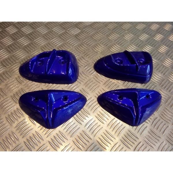 spel 4 pad buffertskydd p2r lila blå skoter mbk 50 stunt slider yamaha skydd skydd