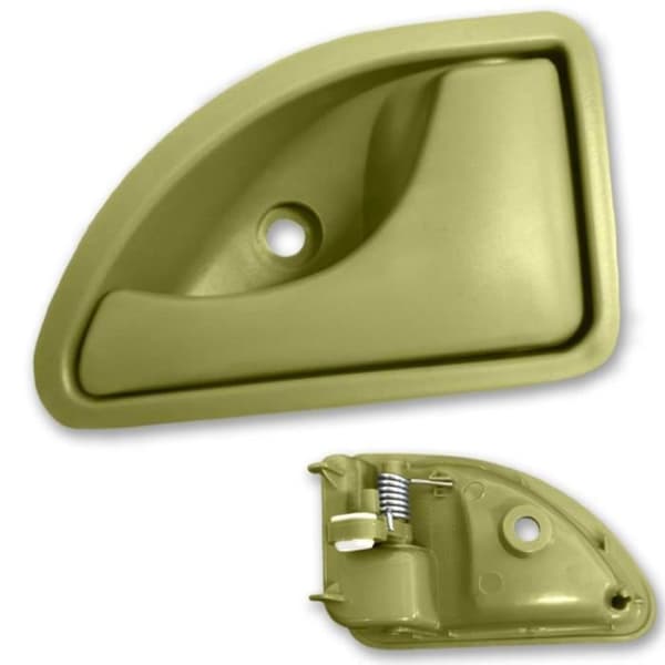 SHOP-STORY - Grön inre dörrhandtag vänster fram för fordon RENAULT Twingo I Kangoo Kangoo Express NISSAN Kubistar C