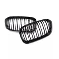 Pikkukuva 5 / 11: 2x Gloss Black Front Kidney Grille Grill For BMW F20 F21 1 Series 2015-2019 LCI