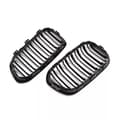 Pikkukuva 9 / 11: 2x Gloss Black Front Kidney Grille Grill For BMW F20 F21 1 Series 2015-2019 LCI