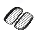 Miniatyrbilde 9 av 11: 2x For BMW 3 Series E90 E91 Facelift 09-11 Gloss Black Front Kidney Grille Grill
