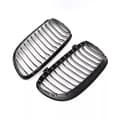 Miniatyrbilde 10 av 11: 2x For BMW 3 Series E90 E91 Facelift 09-11 Gloss Black Front Kidney Grille Grill