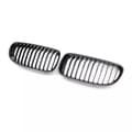 Miniatyrbilde 11 av 11: 2x For BMW 3 Series E90 E91 Facelift 09-11 Gloss Black Front Kidney Grille Grill