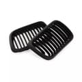 Miniatyrbilde 10 av 11: Front Matte Black Kidney Grille Grill for BMW 3-Series E36 Saloon M3 Coupe 97-99