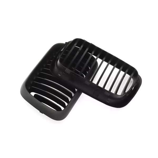 Front Matte Black Kidney Grille Grill for BMW 3-Series E36 Saloon M3 Coupe 97-99