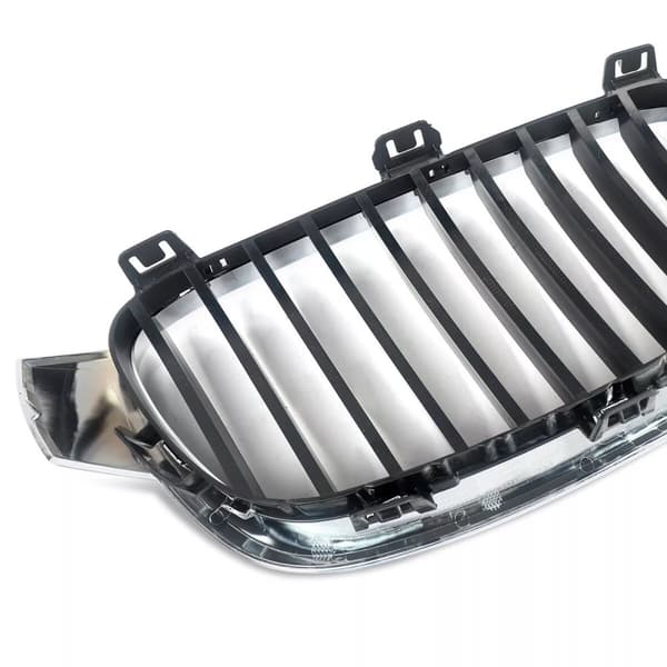 FOR BMW 3 SERIES F30 F31 12-18 FRONT BUMPER CHROME/BLACK KIDNEY GRILLE LEFT N/S