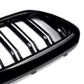 Pikkukuva 7 / 11: Grille For BMW 5 Series G30 G31 2017-2020 Front Kidney Double Slat Gloss Black