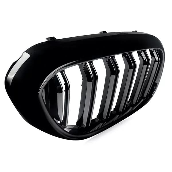 Grille For BMW 5 Series G30 G31 2017-2020 Front Kidney Double Slat Gloss Black